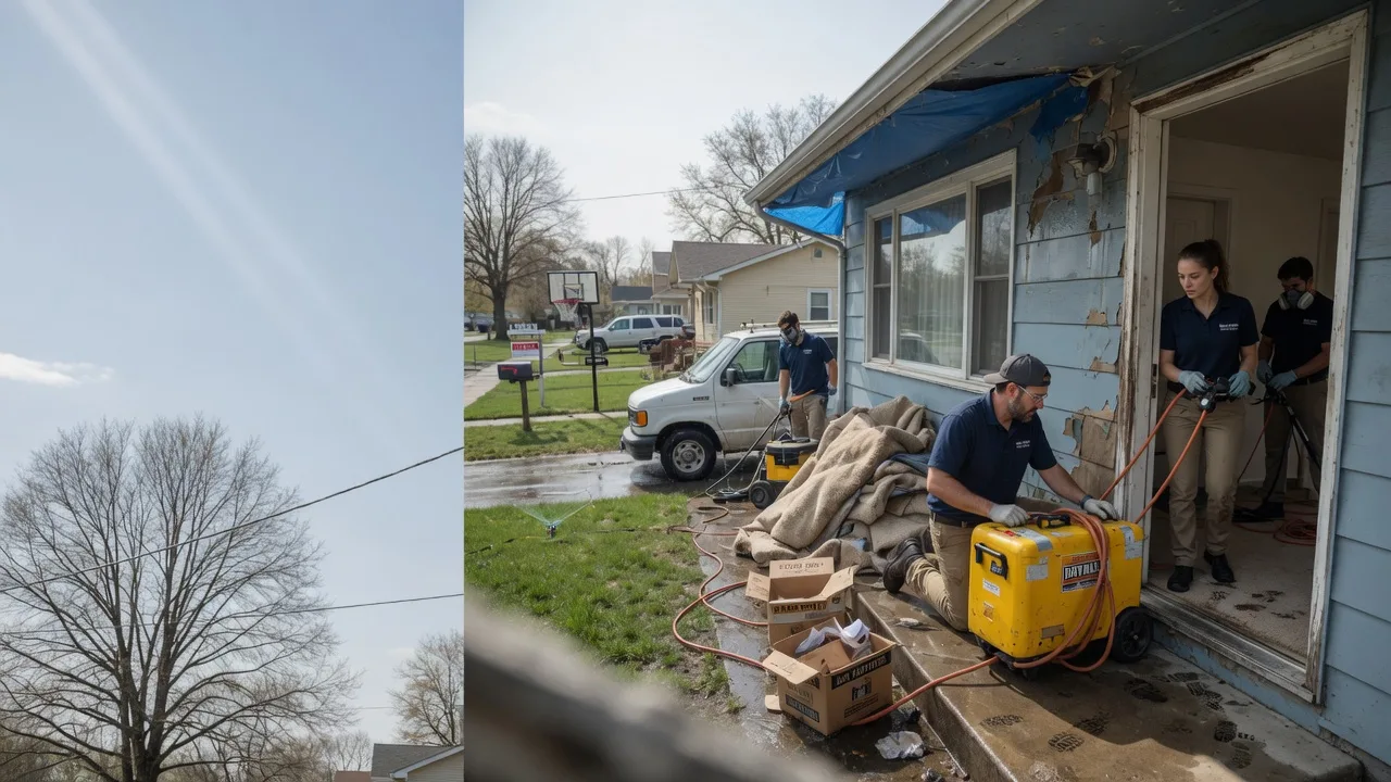 Basement Flood Cleanup in Saegertown, PA near me